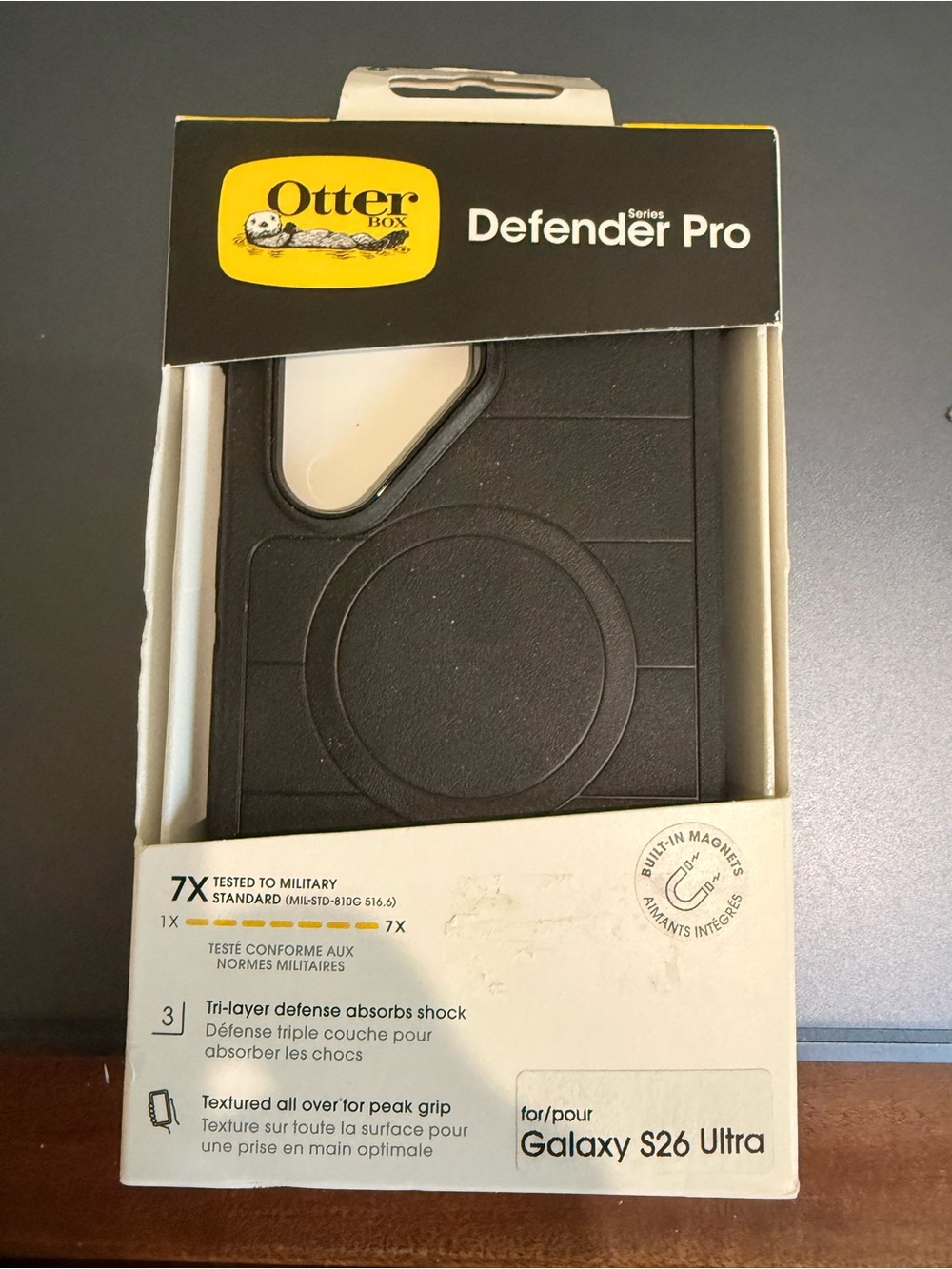 OtterBox Defender Pro Case for Samsung Galaxy S26 Ultra – Black – New Sealed